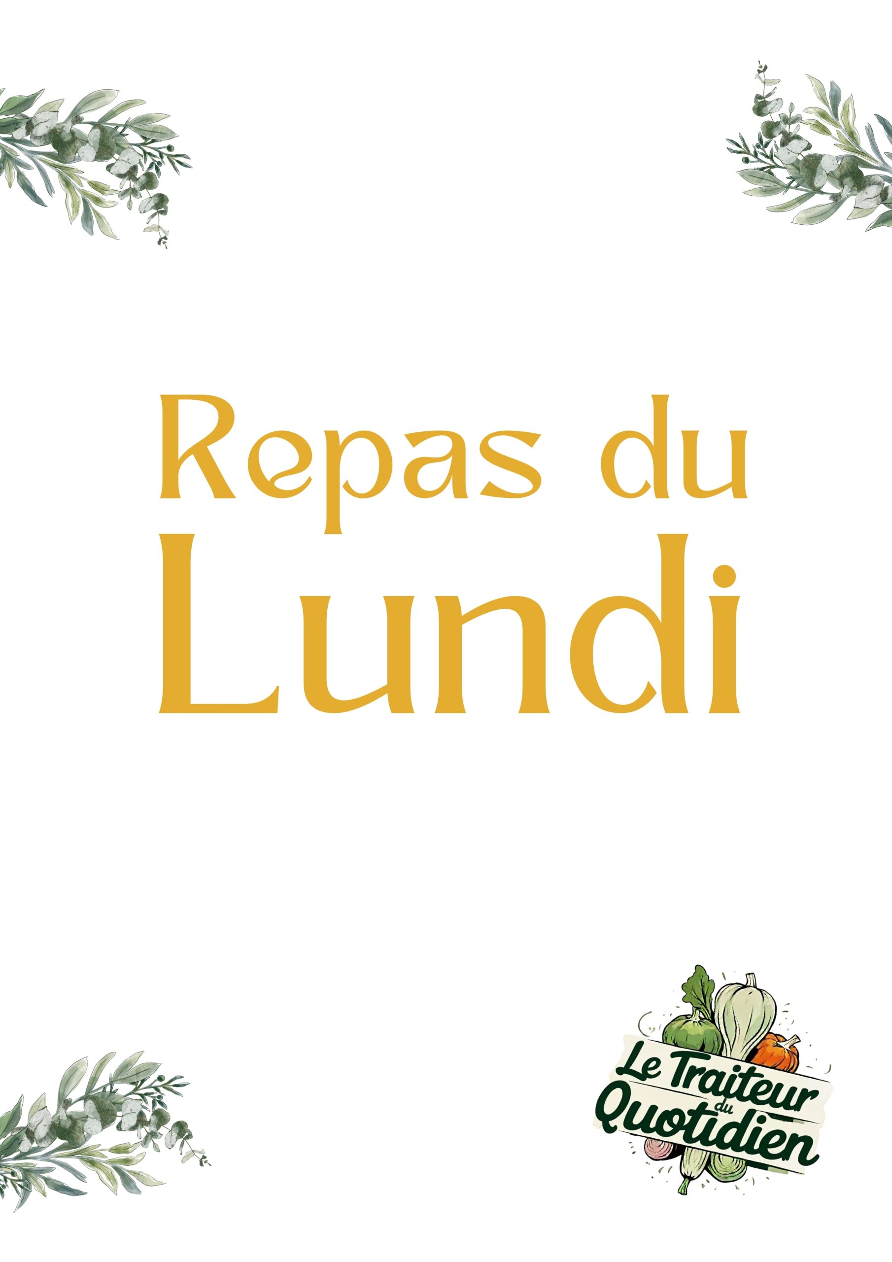 Repas du lundi