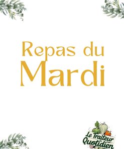 Repas du mardi